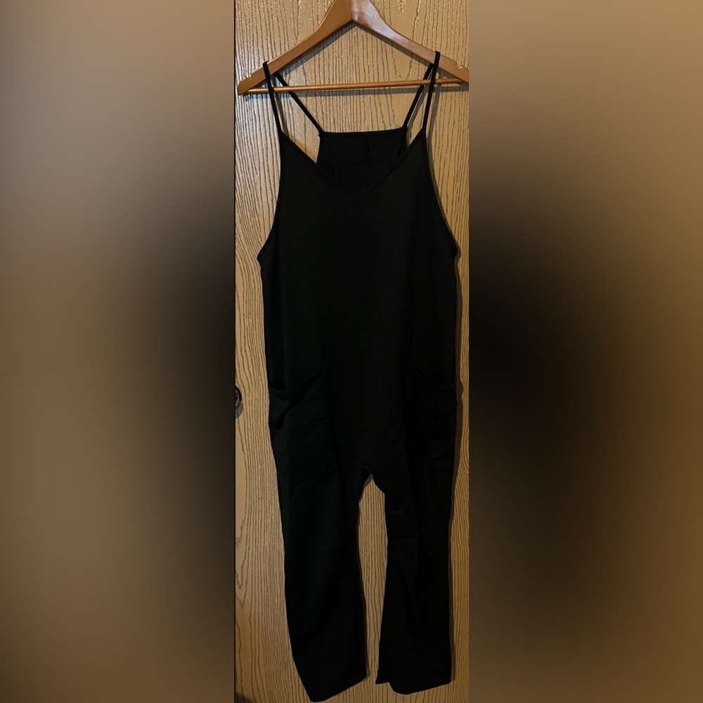 Black Jumpsuit Large, new, never worn